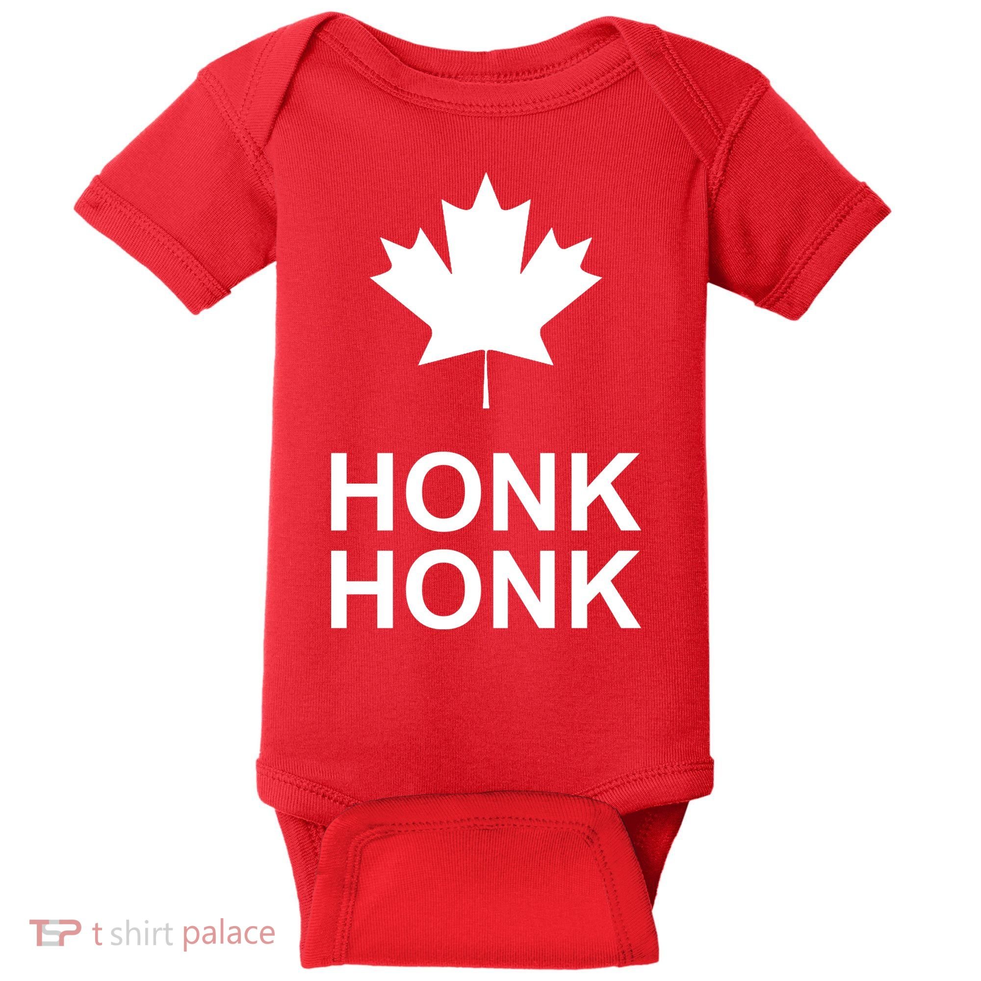 Honk Honk Freedom Convoy Support Truckers Baby Bodysuit