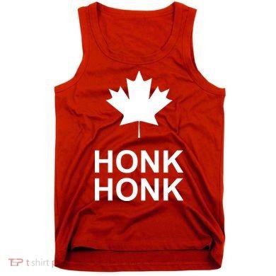 Honk Honk Freedom Convoy Support Truckers Tank Top