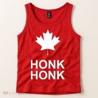 Honk Honk Freedom Convoy Support Truckers Tank Top thumb 2