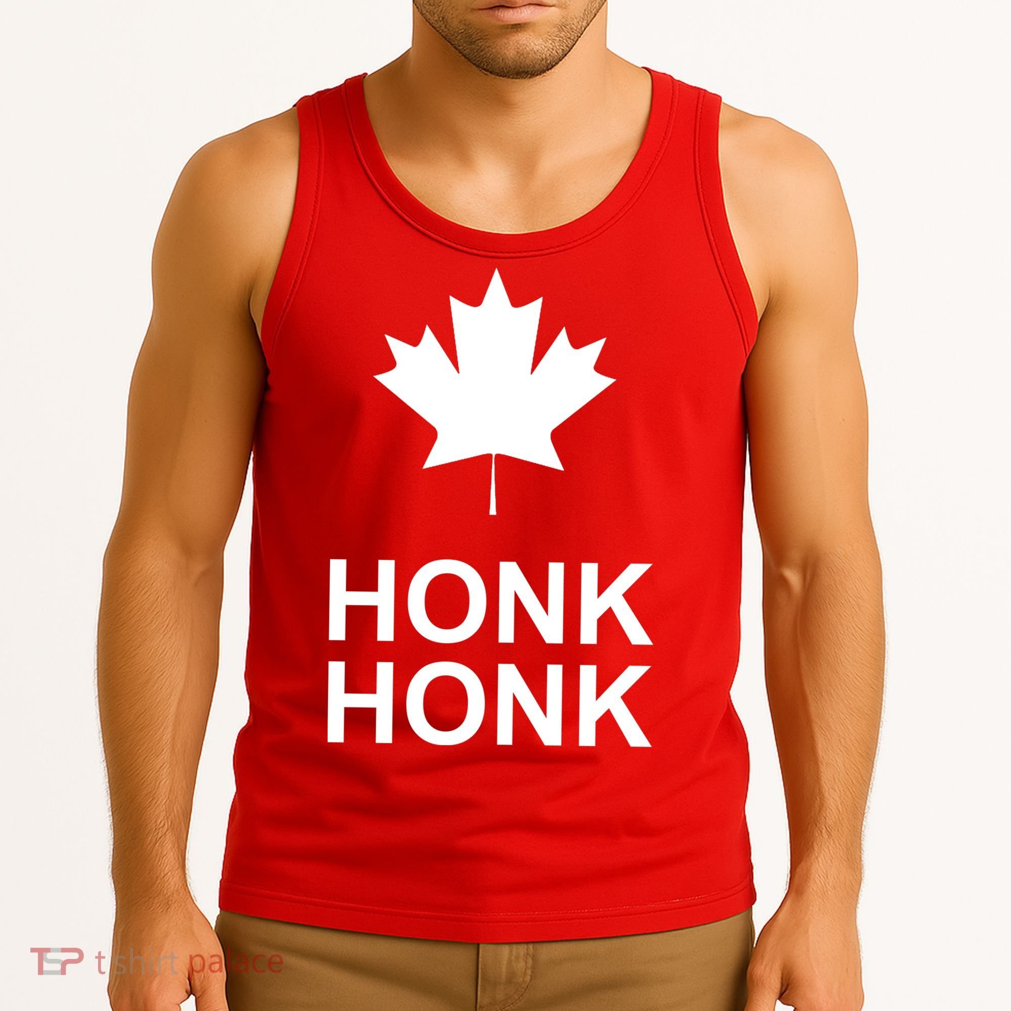 Honk Honk Freedom Convoy Support Truckers Tank Top