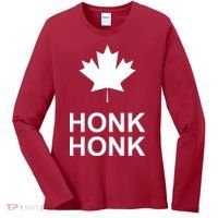 Honk Honk Freedom Convoy Support Truckers Women's Long Sleeve Shirt thumb 0