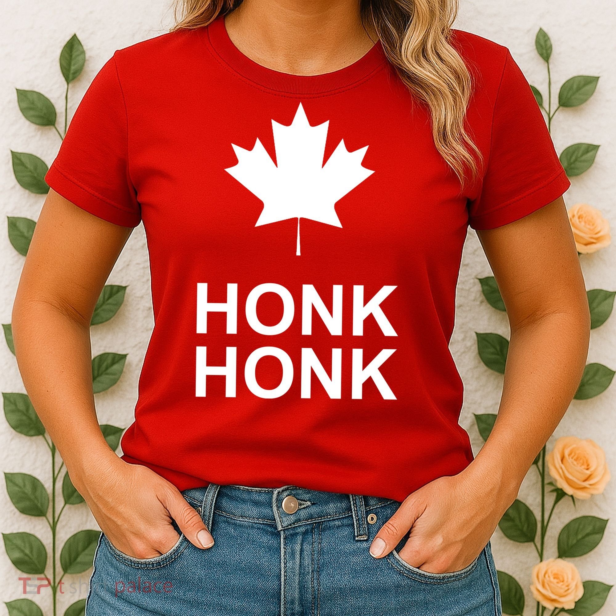 Honk Honk Freedom Convoy Support Truckers Women's T-Shirt