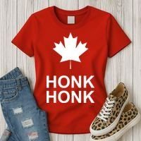 Honk Honk Freedom Convoy Support Truckers Women's T-Shirt thumb 3