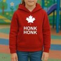 Honk Honk Freedom Convoy Support Truckers Kids Hoodie thumb 3