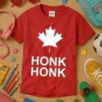 Honk Honk Freedom Convoy Support Truckers Kids T-Shirt thumb 3