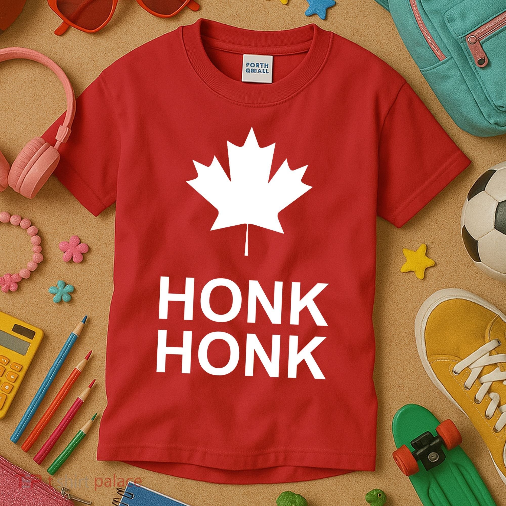 Honk Honk Freedom Convoy Support Truckers Kids T-Shirt