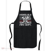 Honolulu Hawaii Fire Department Thin Red Line Fireman Apron thumb 0