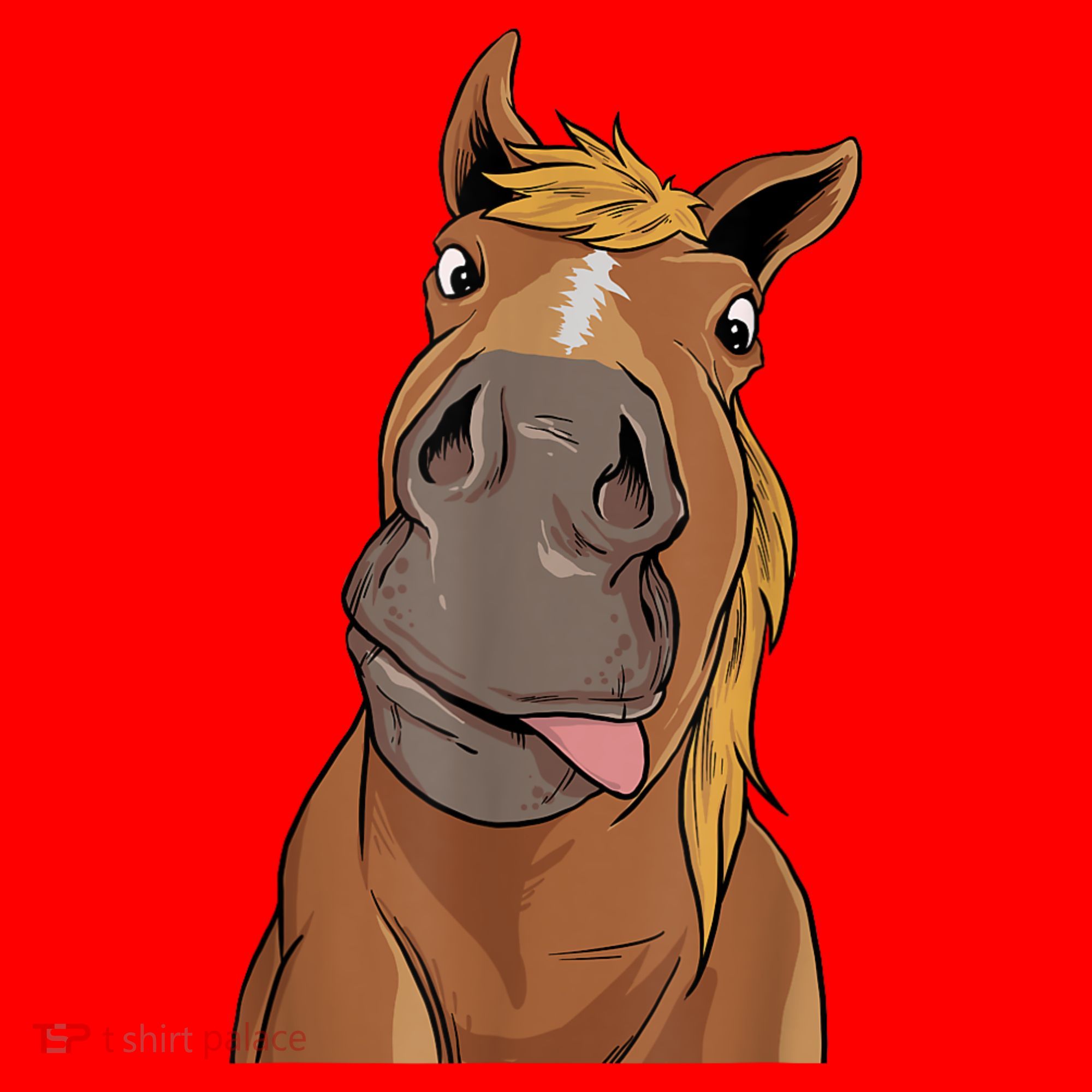 Hilarious Horse Face Horses Horseman Equestrian Riding Santa Hat