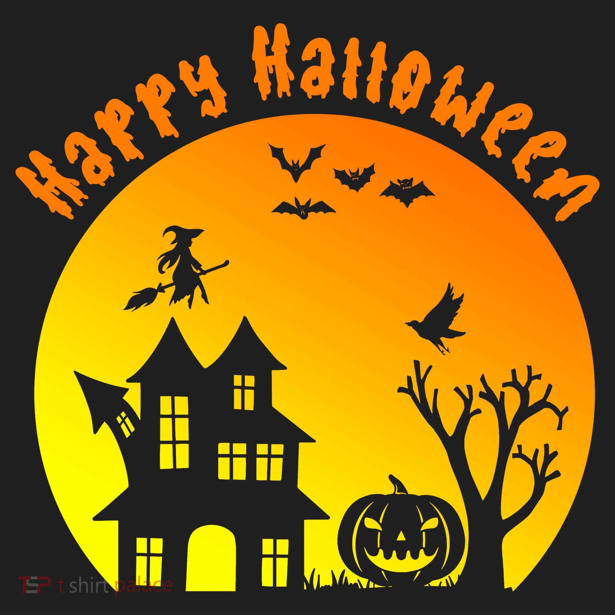 Happy Halloween Festive Spooky Women's Sweatshirt