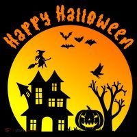 Happy Halloween Festive Spooky Doggie Tank thumb 4