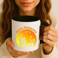 Happy Halloween Festive Spooky Coffee Mug thumb 3