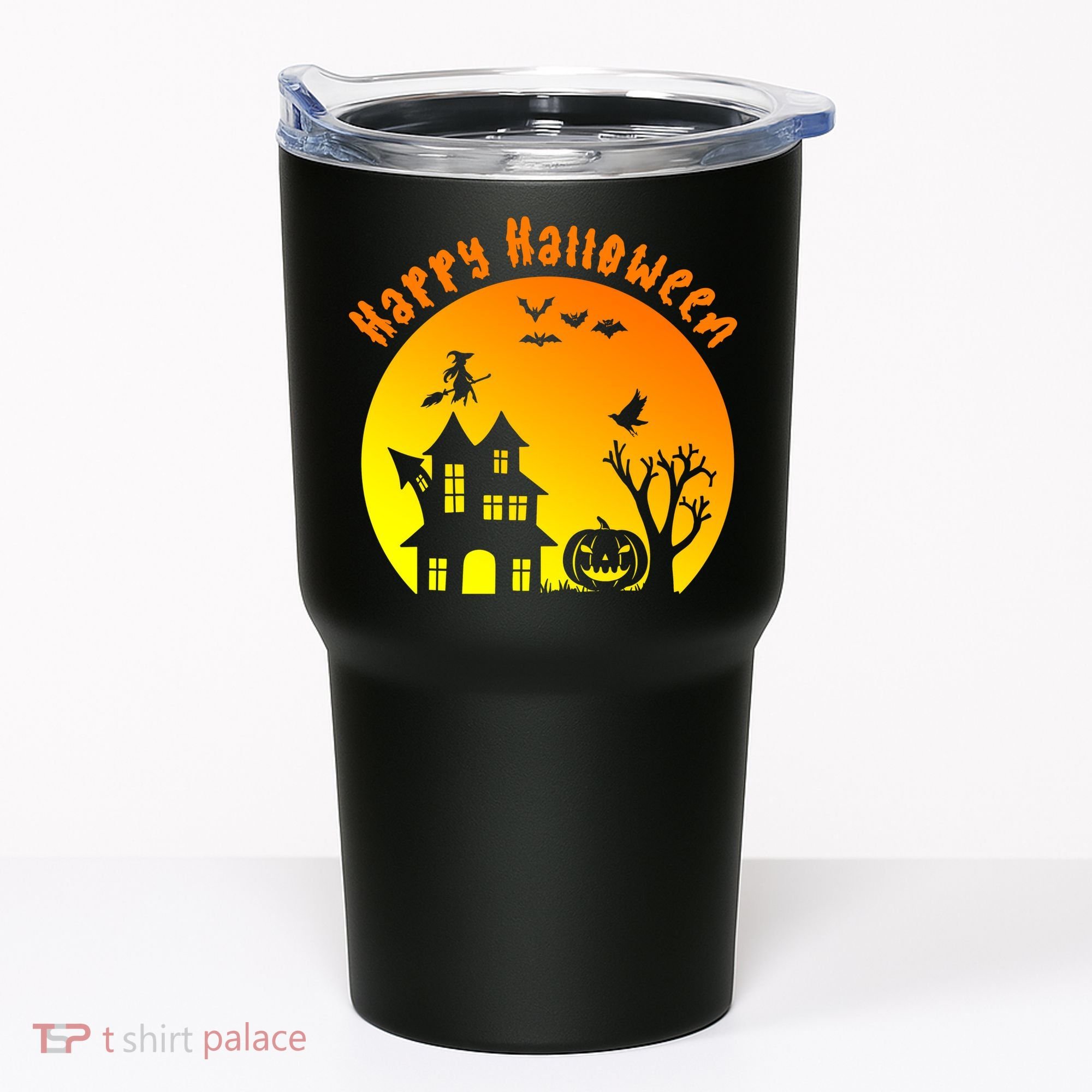 Happy Halloween Festive Spooky Tumbler