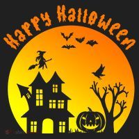 Happy Halloween Festive Spooky Hat thumb 2