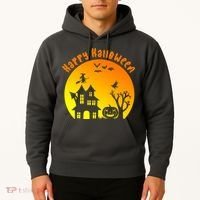 Happy Halloween Festive Spooky Hoodie thumb 2