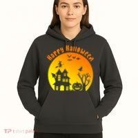 Happy Halloween Festive Spooky Hoodie thumb 5