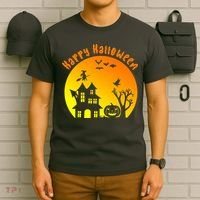 Happy Halloween Festive Spooky T-Shirt thumb 6