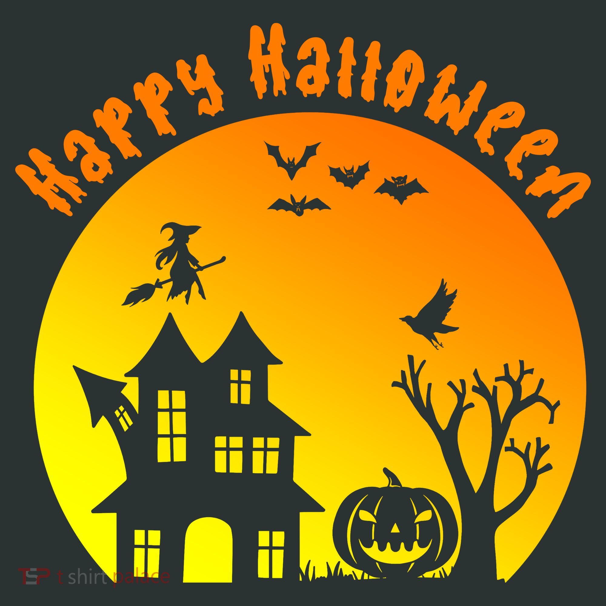 Happy Halloween Festive Spooky Coaster