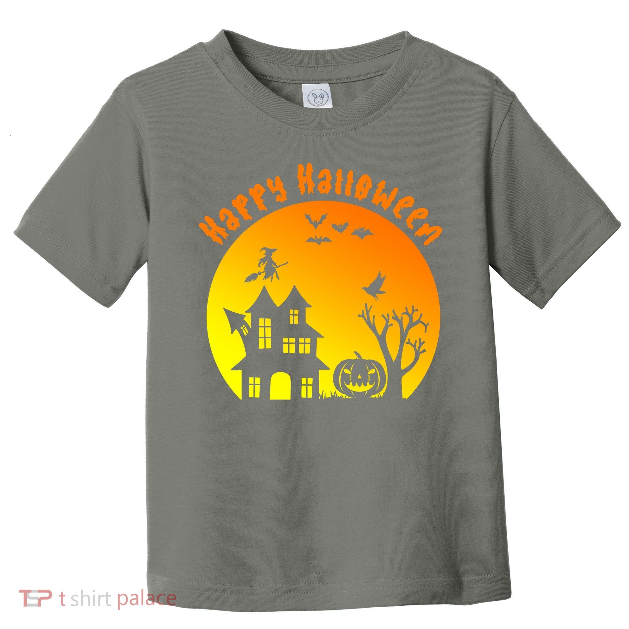Happy Halloween Festive Spooky Toddler T-Shirt