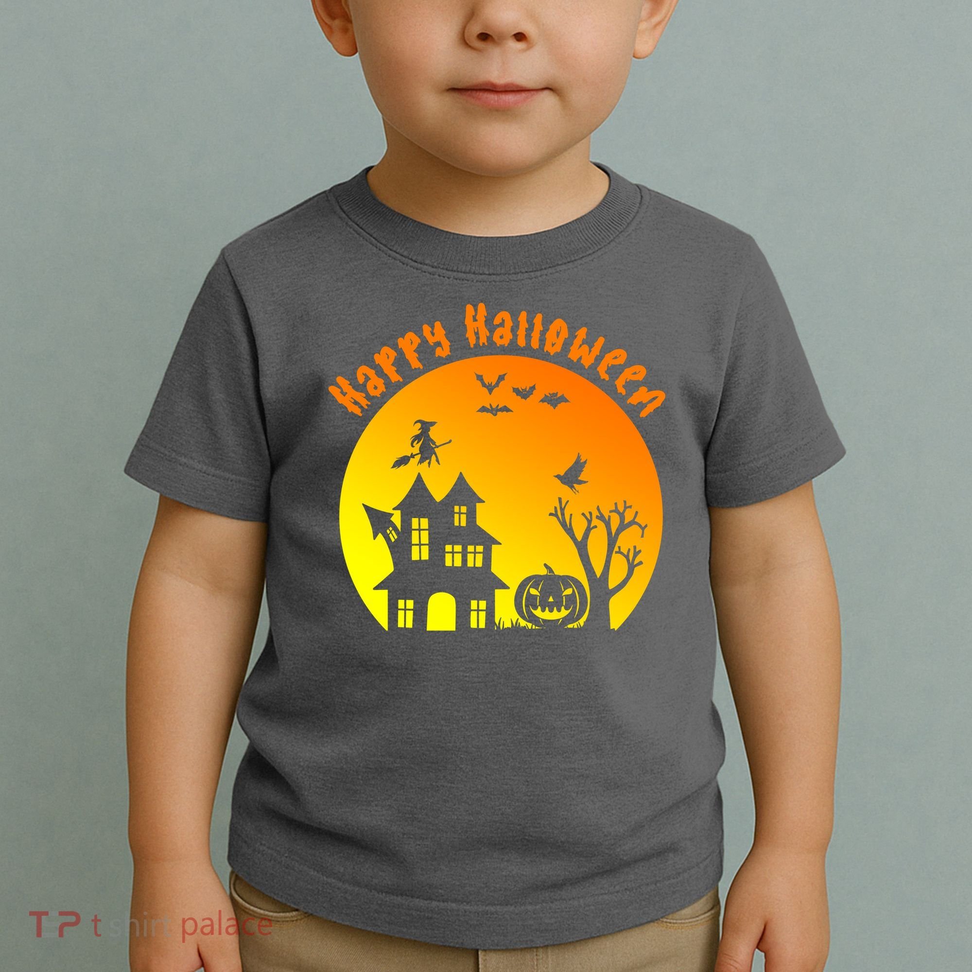 Happy Halloween Festive Spooky Toddler T-Shirt