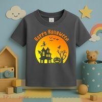 Happy Halloween Festive Spooky Toddler T-Shirt thumb 3