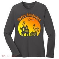 Happy Halloween Festive Spooky Women's Long Sleeve Shirt thumb 0