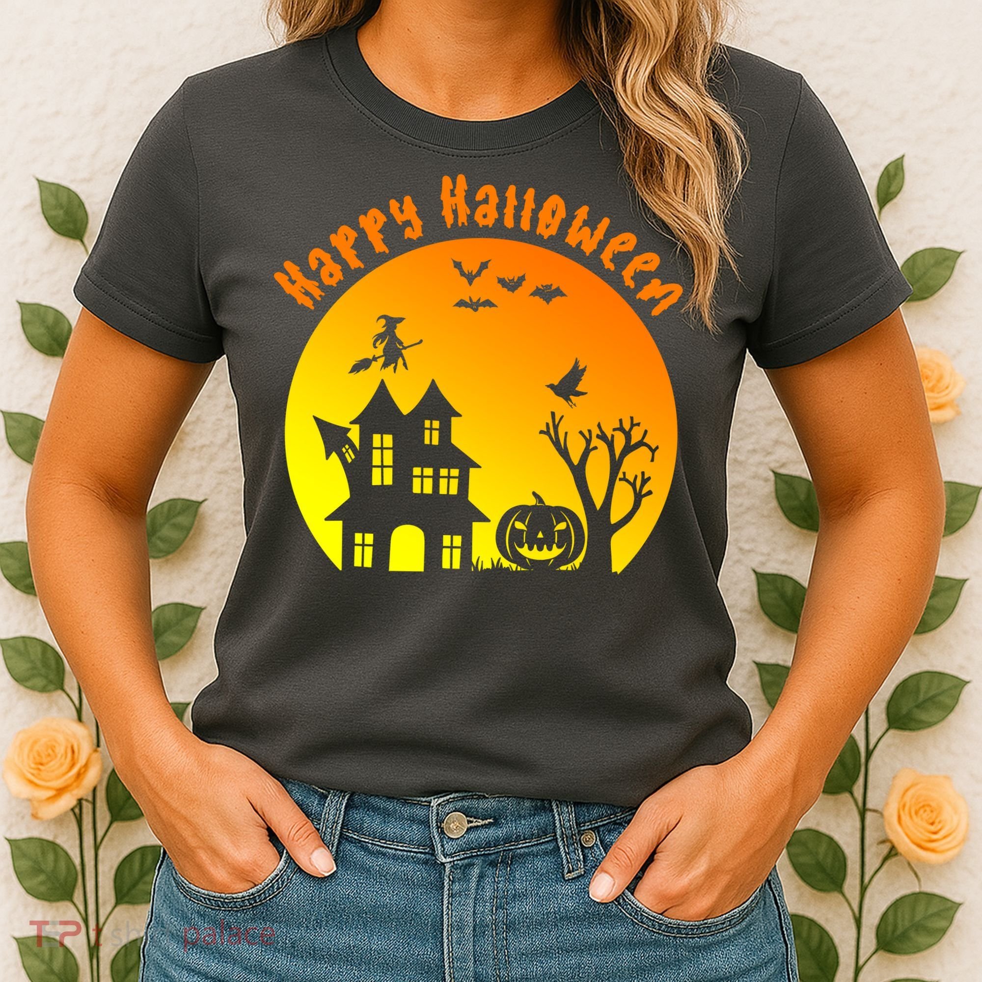 Happy Halloween Festive Spooky Women's T-Shirt