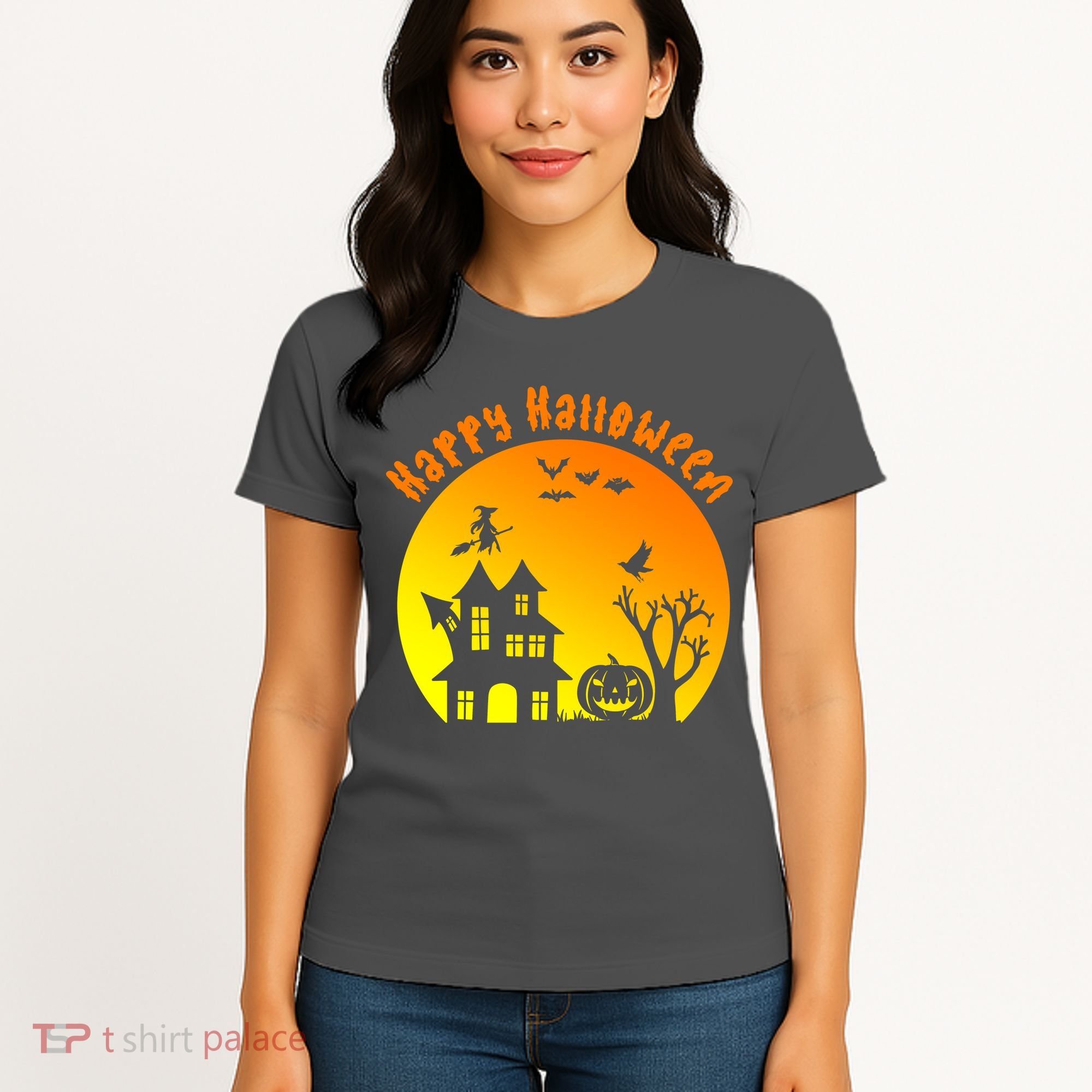 Happy Halloween Festive Spooky Women's T-Shirt