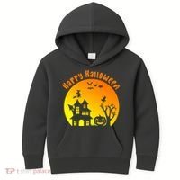 Happy Halloween Festive Spooky Kids Hoodie thumb 0