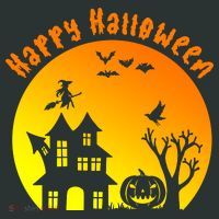 Happy Halloween Festive Spooky Kids Long Sleeve Shirt thumb 2