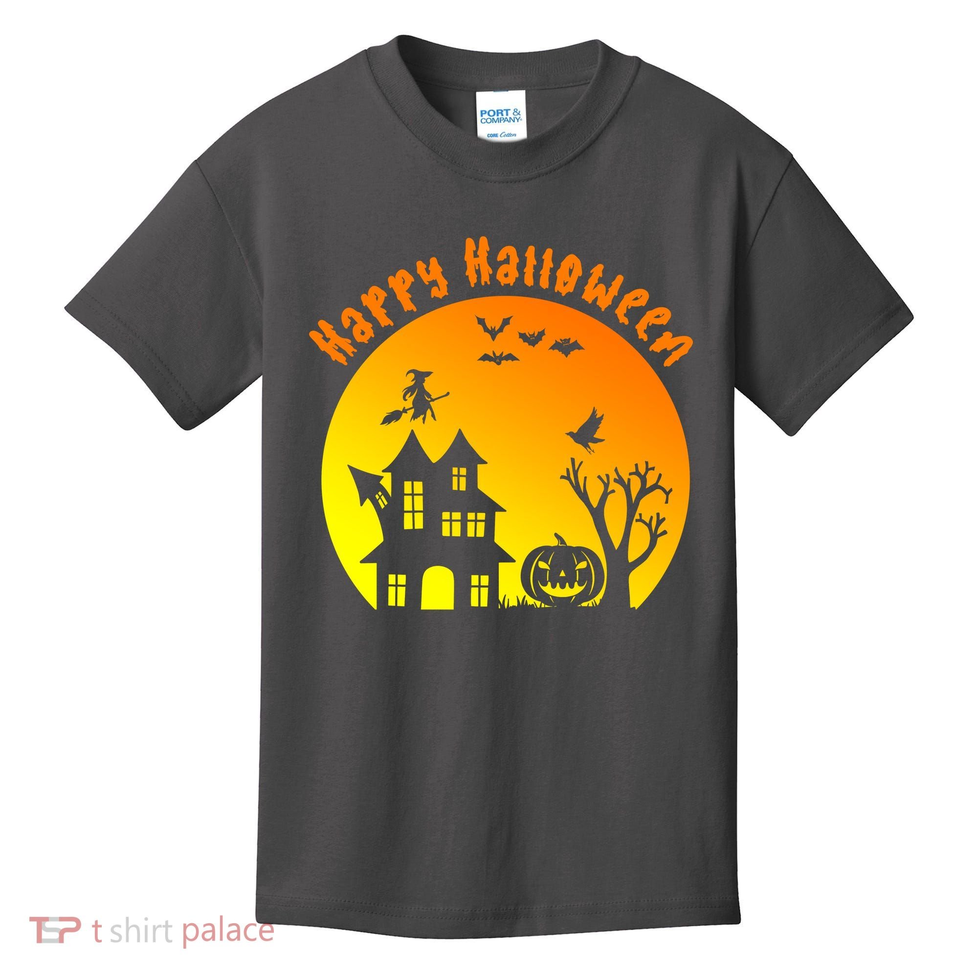 Happy Halloween Festive Spooky Kids T-Shirt