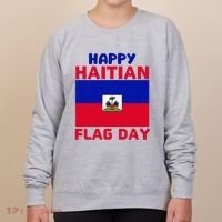 Happy Haitian Flag Day Cool Haiti Flag Pride Women's Sweatshirt thumb 0