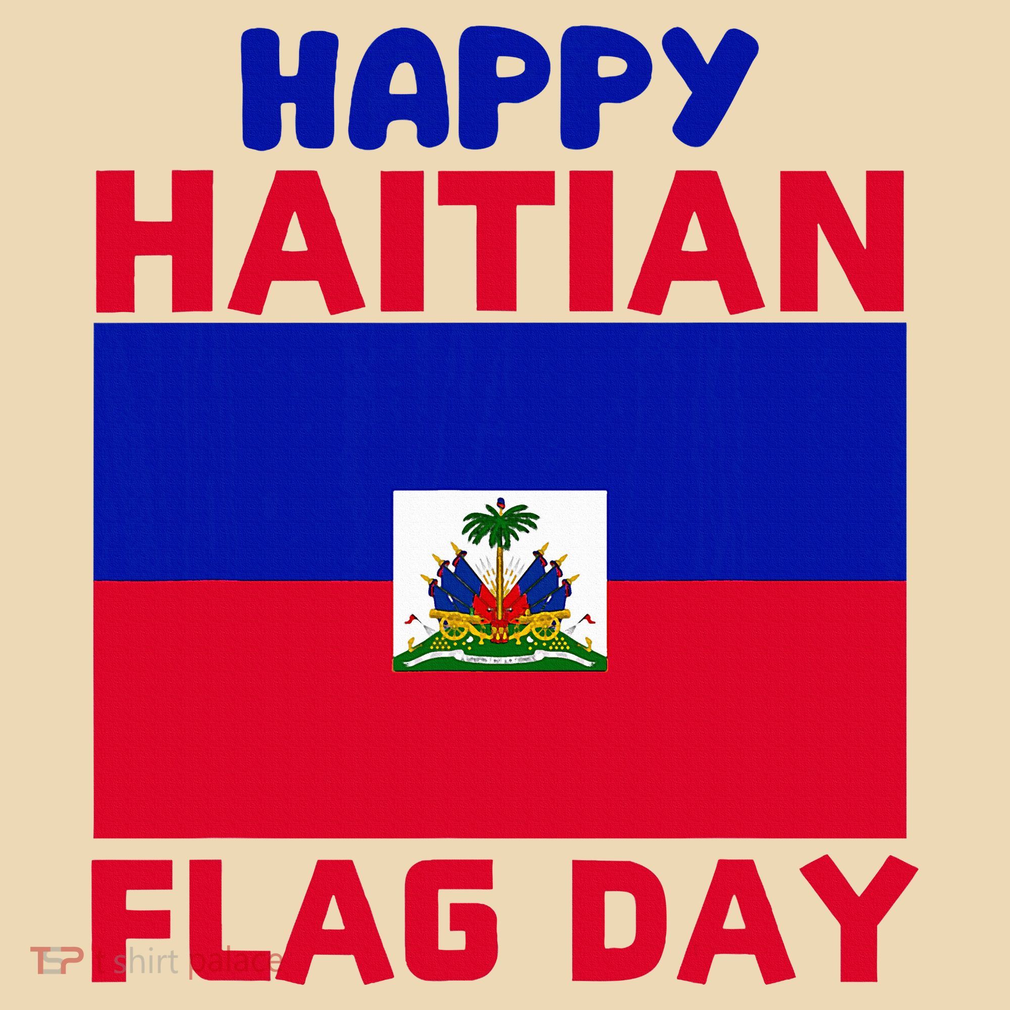Happy Haitian Flag Day Cool Haiti Flag Pride Tote Bag