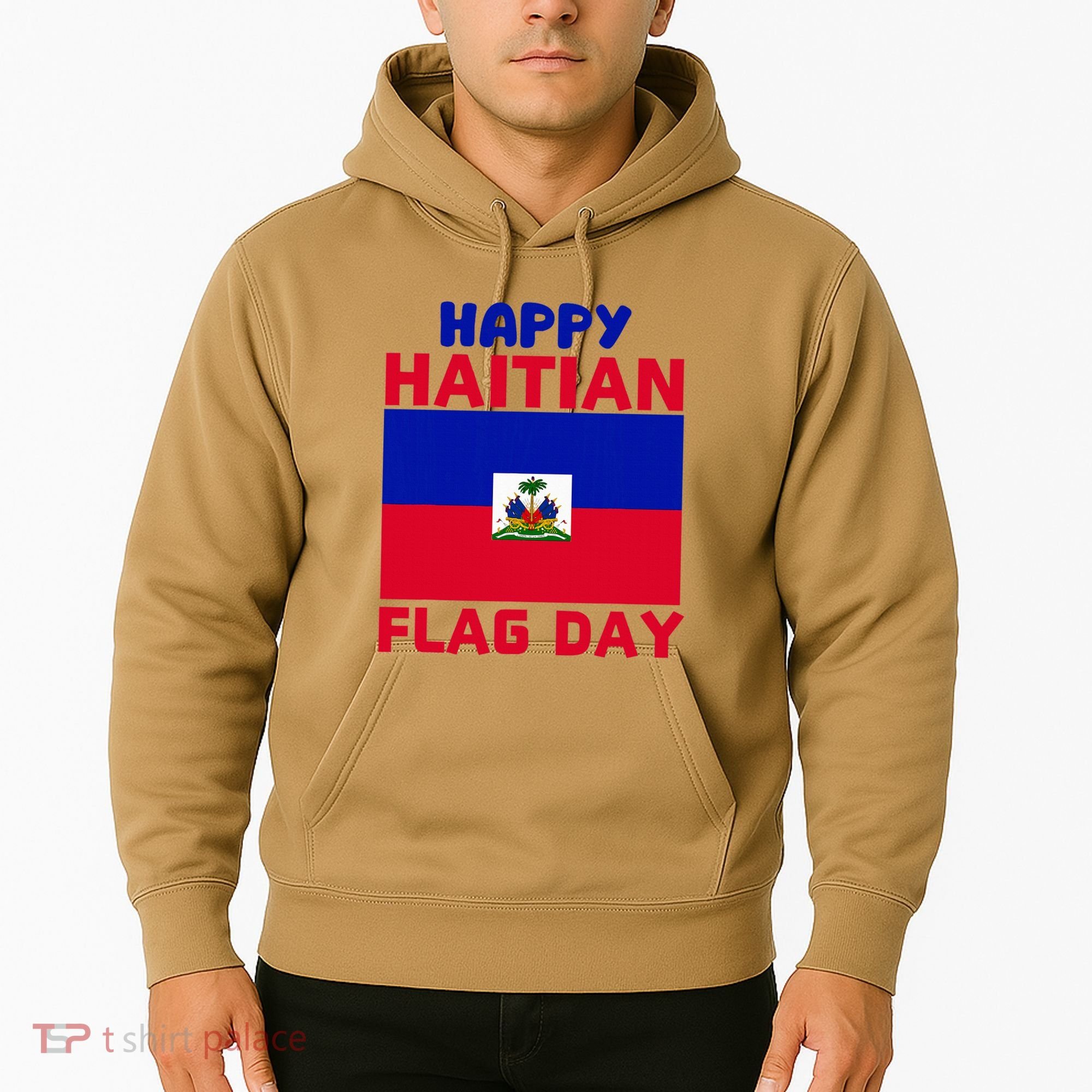 Happy Haitian Flag Day Cool Haiti Flag Pride Hoodie