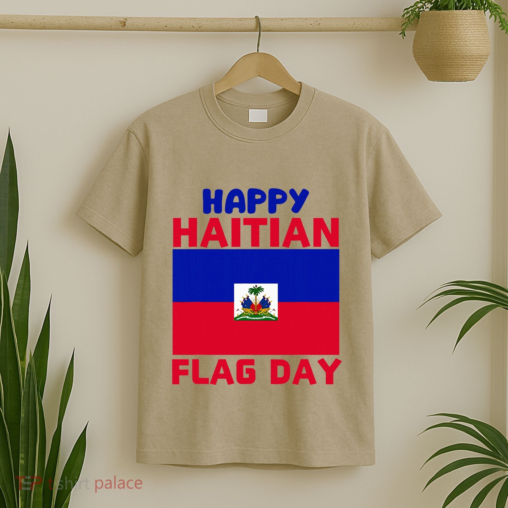 Happy Haitian Flag Day Cool Haiti Flag Pride T-Shirt