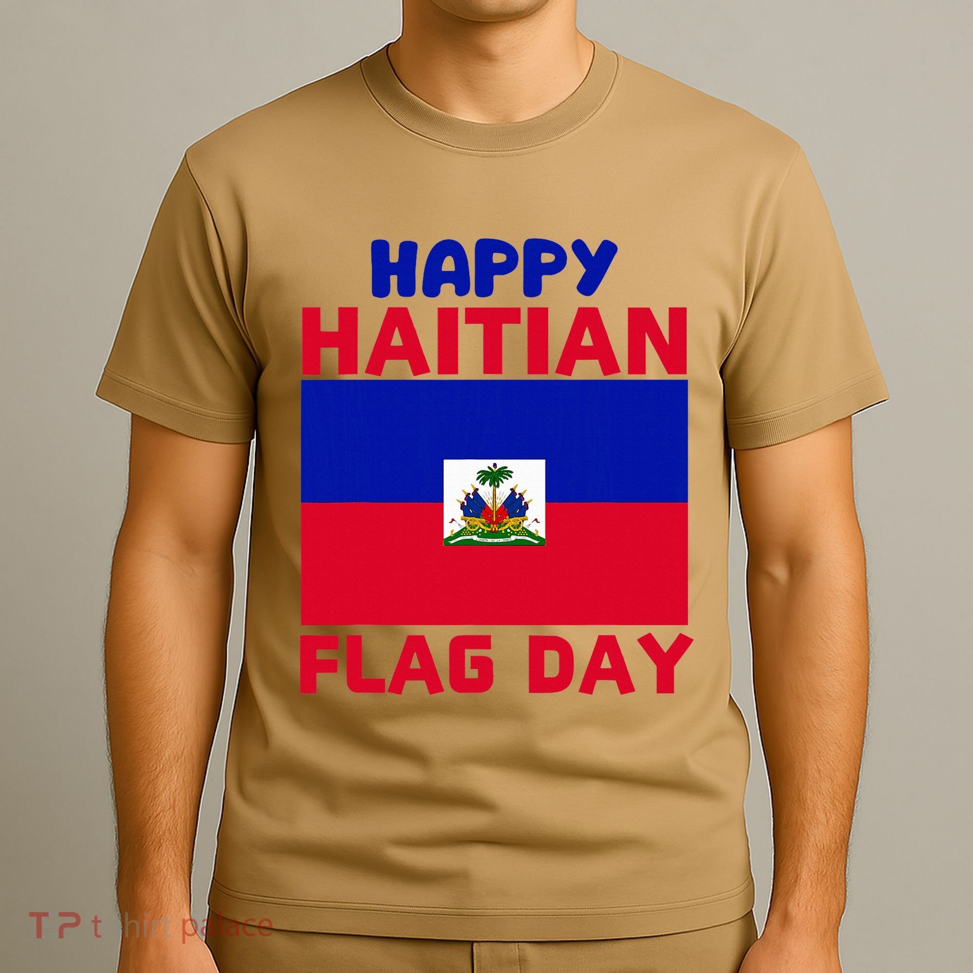Happy Haitian Flag Day Cool Haiti Flag Pride T-Shirt