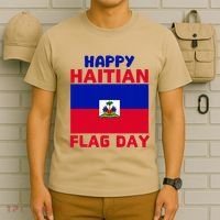 Happy Haitian Flag Day Cool Haiti Flag Pride T-Shirt thumb 6