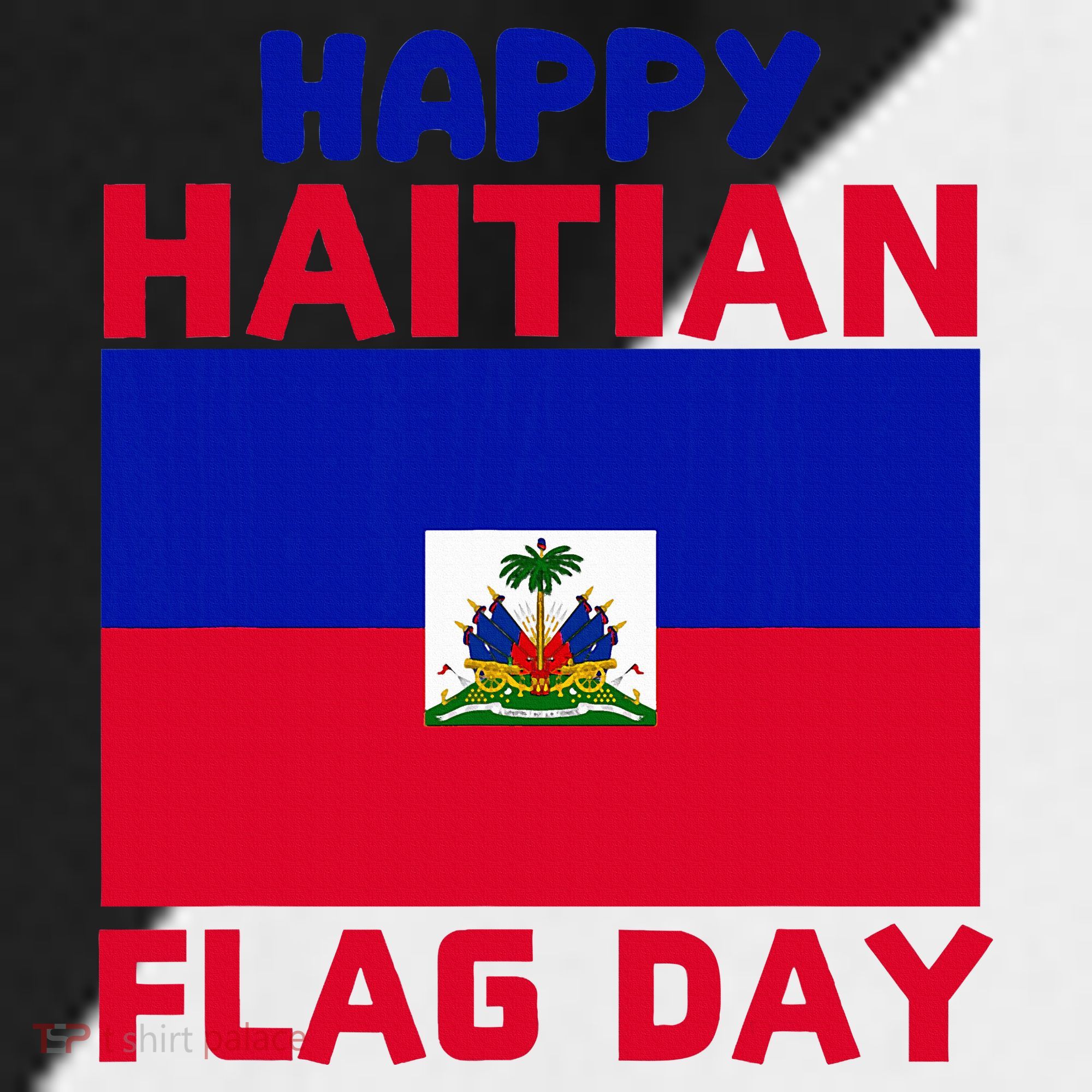 Happy Haitian Flag Day Cool Haiti Flag Pride Sport-Tek Competitor United Soccer Jersey