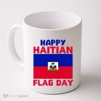 Happy Haitian Flag Day Cool Haiti Flag Pride Coffee Mug thumb 0