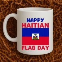 Happy Haitian Flag Day Cool Haiti Flag Pride Coffee Mug thumb 2