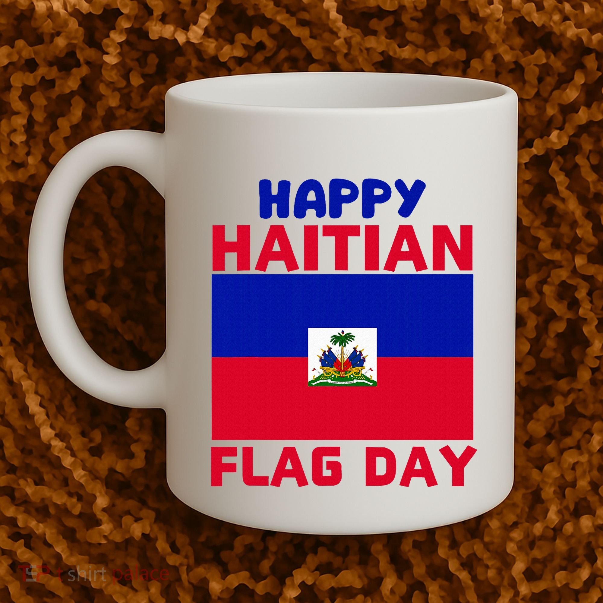 Happy Haitian Flag Day Cool Haiti Flag Pride Coffee Mug