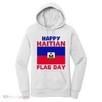 Happy Haitian Flag Day Cool Haiti Flag Pride Women's Hoodie thumb 0