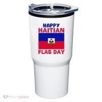 Happy Haitian Flag Day Cool Haiti Flag Pride Tumbler thumb 0
