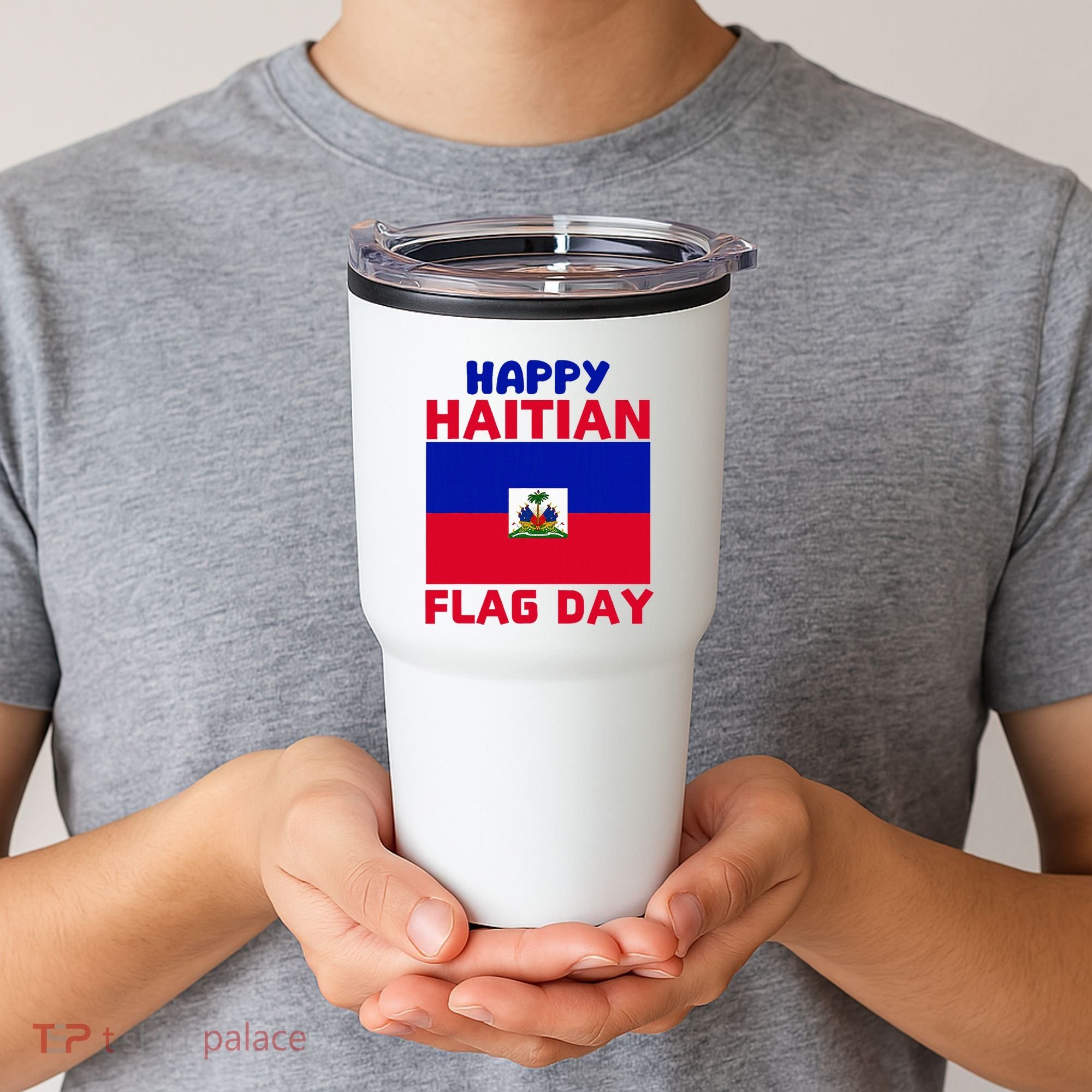 Happy Haitian Flag Day Cool Haiti Flag Pride Tumbler