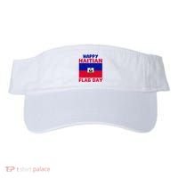 Happy Haitian Flag Day Cool Haiti Flag Pride Visor thumb 0