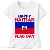 Happy Haitian Flag Day Cool Haiti Flag Pride Women's T-Shirt thumb 0