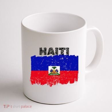 Haiti Haitian Flag Day Haitian Pride Coffee Mug back