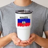 Haiti Haitian Flag Day Haitian Pride Tumbler thumb 2