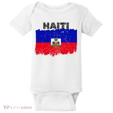 Haiti Haitian Flag Day Haitian Pride Baby Bodysuit