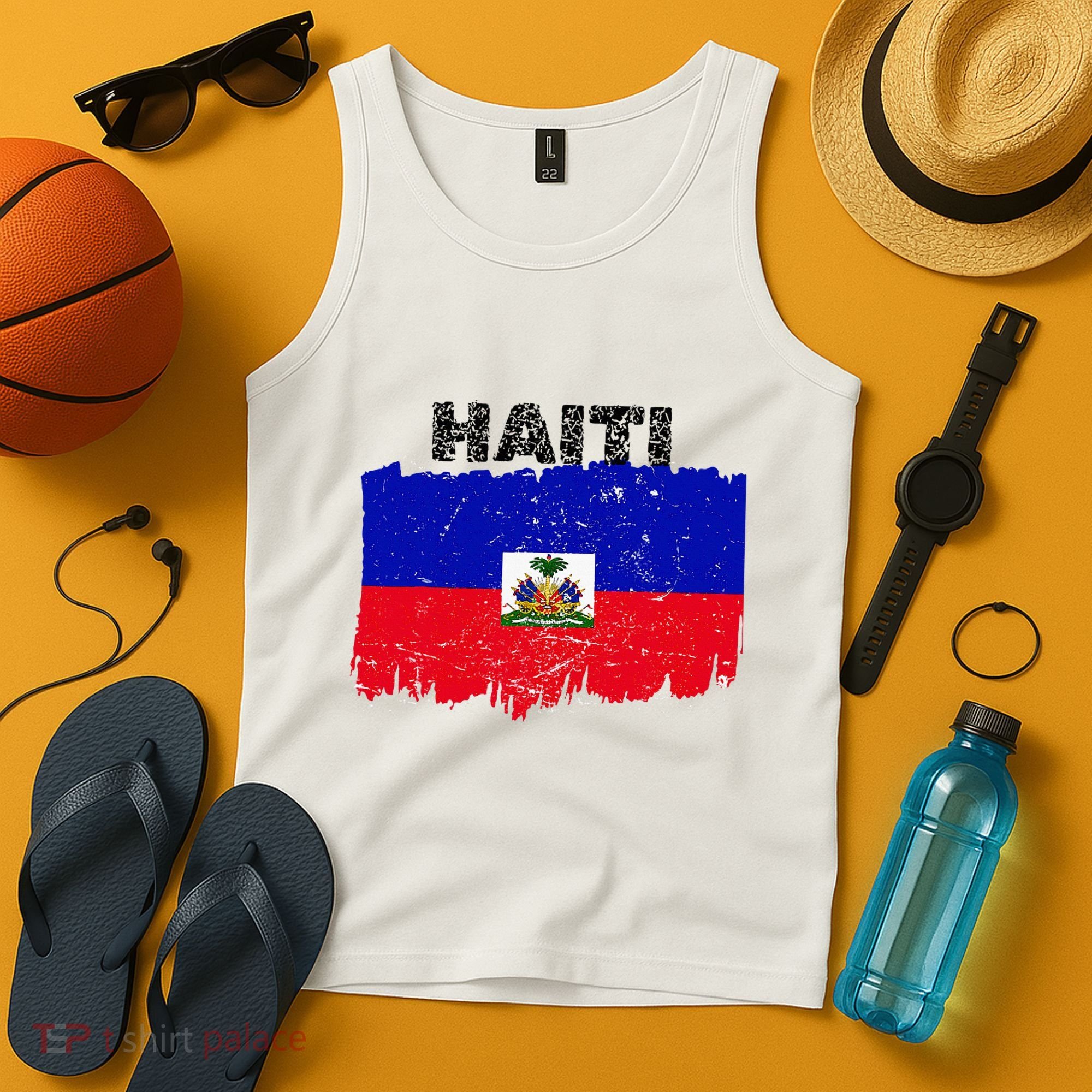 Haiti Haitian Flag Day Haitian Pride Tank Top