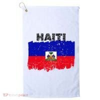 Haiti Haitian Flag Day Haitian Pride Golf Towel thumb 0